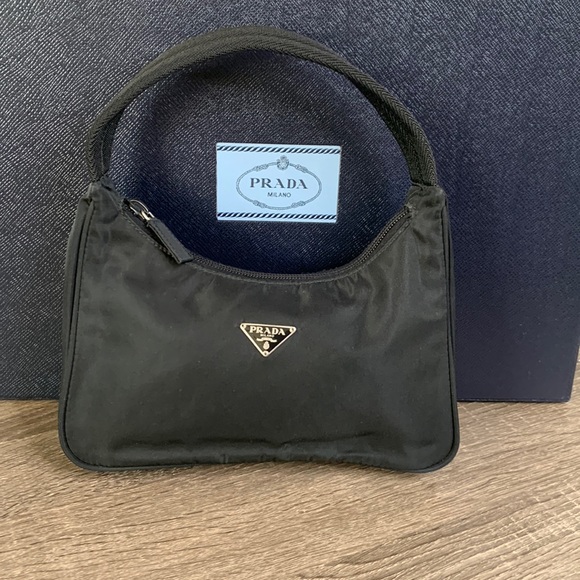 Prada Handbags - Prada nylon shoulder/handbag